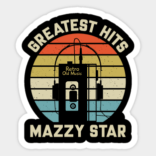 Greatest Hits Mazzy Star Sticker